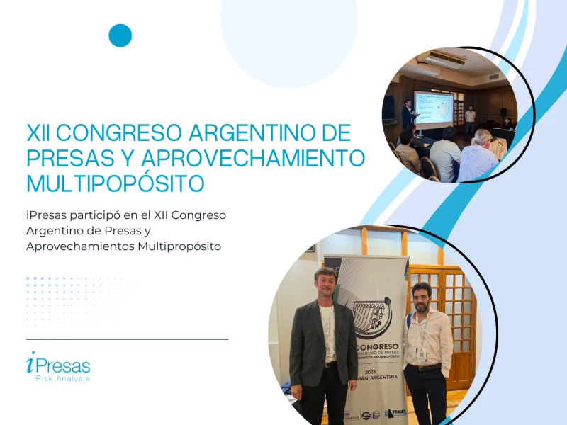iPresas participó en el XII Congreso Argentino de Presas y Aprovechamientos Multipropósito